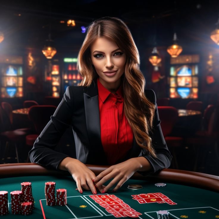 Antarmuka Live Casino dota888 menampilkan dealer langsung dan meja blackjack